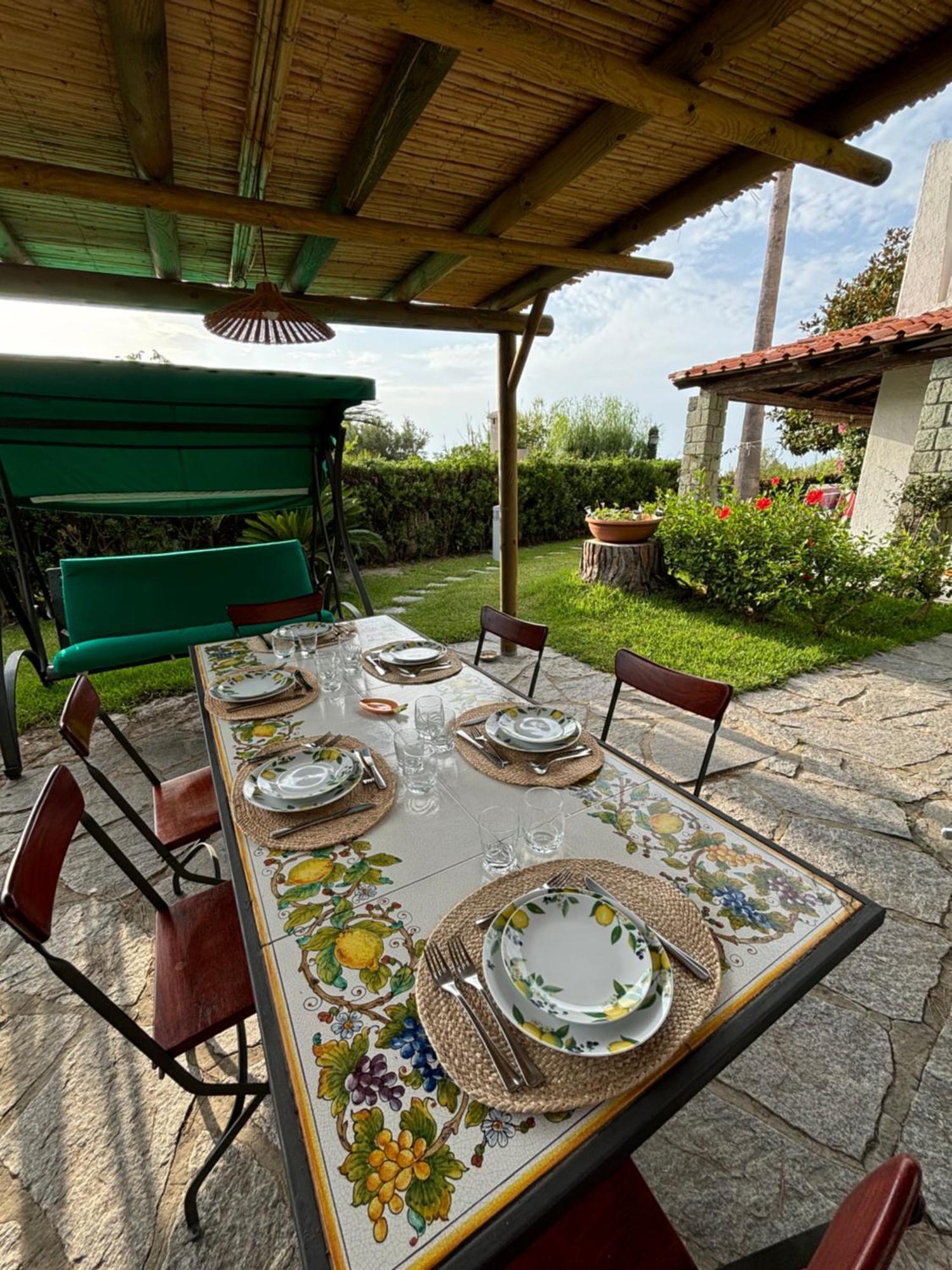 Villa Moma Giardino, Tennis E Piscina Panoramica Isquia Exterior foto